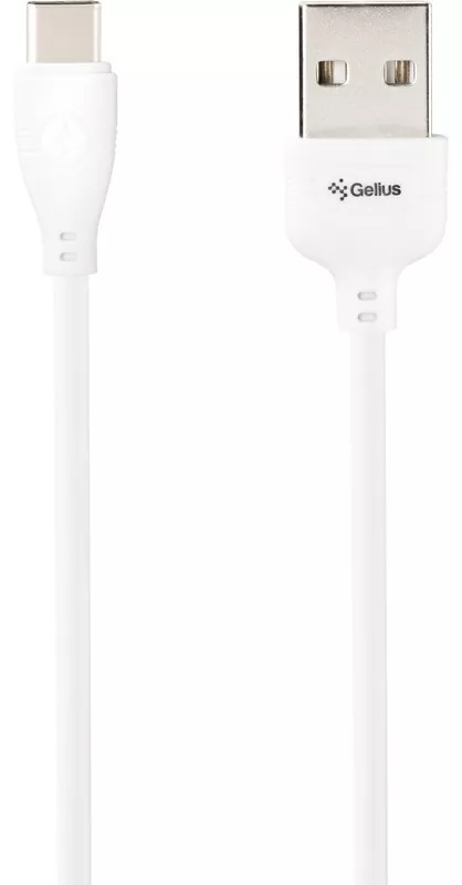 Кабель Gelius Pro WineGlass USB-A - Type-C 10w 1м cable White - фото 1
