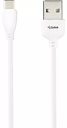 Кабель Gelius Pro WineGlass USB-A - Type-C 10w 1м cable White - фото Кабель Gelius Pro WineGlass USB-A - Type-C 10w 1м cable White