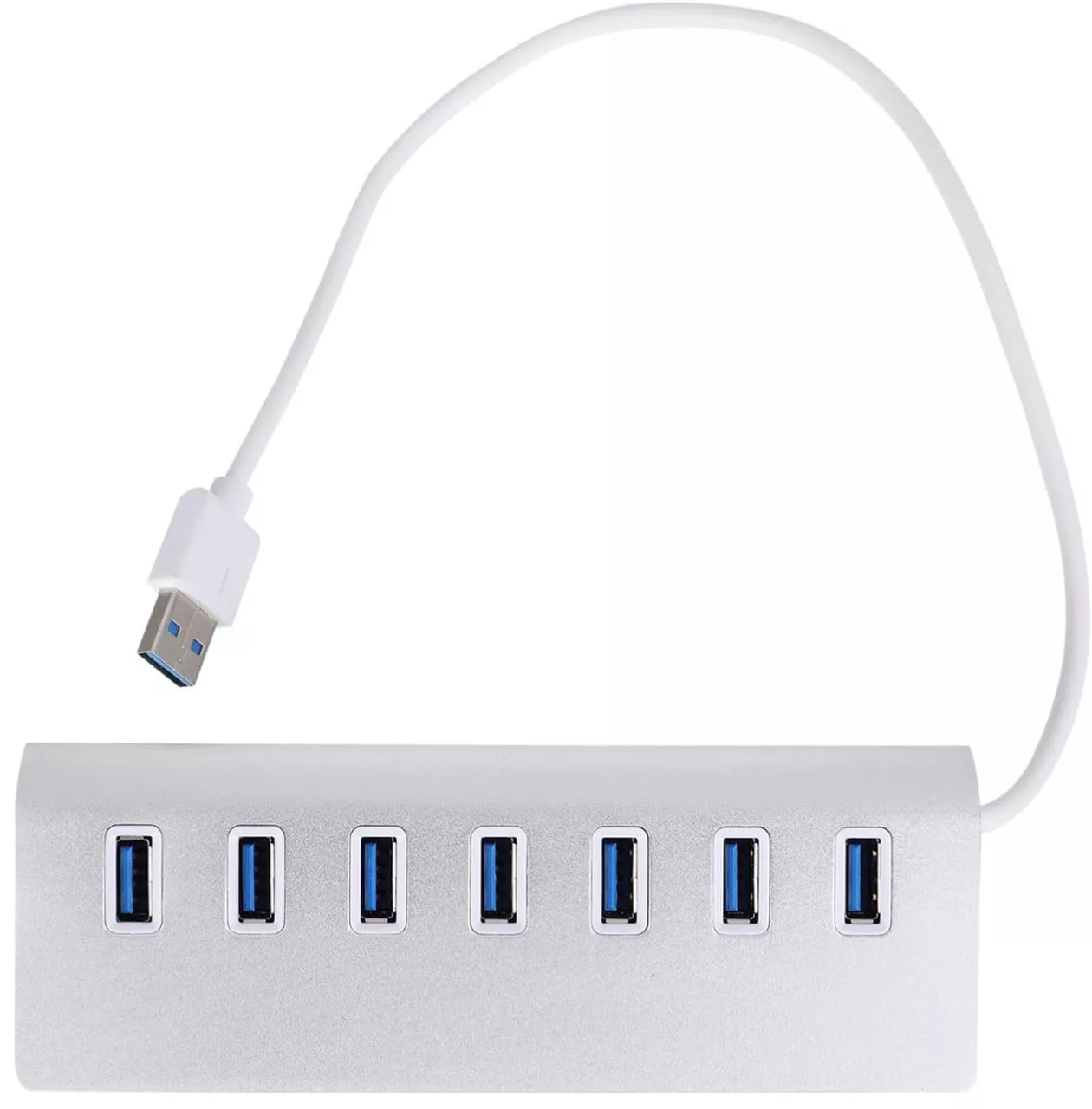 USB хаб EasyLife 7-in-1 gray - фото 3
