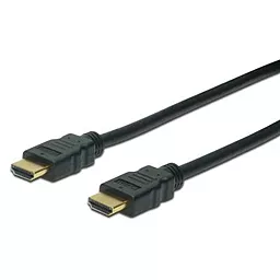Відеокабель Digitus HDMI High speed + Ethernet (AM/AM) 10m, black (AK-330107-100-S)