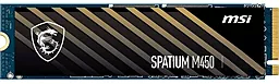 Накопичувач SSD MSI Spatium M450 500 GB (S78-440K090-P83) - фото Накопичувач SSD MSI Spatium M450 500 GB (S78-440K090-P83)