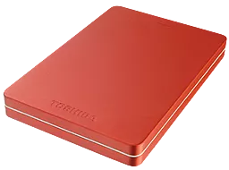 Зовнішній жорсткий диск Toshiba 2TB Canvio Alu 2018 (HDTH320ER3AB) Red