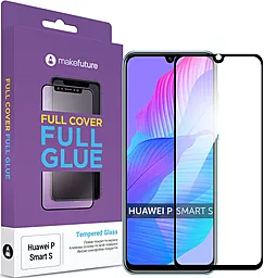 Защитное стекло MAKE Full Cover Full Glue Huawei P Smart S Black (MGFHUPSS)