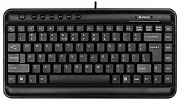 Клавиатура A4Tech KL-5 (S0004623) Black - фото Клавиатура A4Tech KL-5 (S0004623) Black