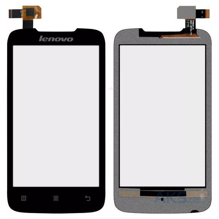 Сенсор (тачскрин) Lenovo A369i (original) Black - фото 1