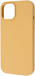 Чехол Wave Full Silicone Cover для Apple iPhone 14 Plus, iPhone 15 Plus Golden