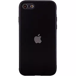 Чехол Epik TPU+Glass Matte Candy Full camera Apple iPhone 7, 8, SE (2020) Black