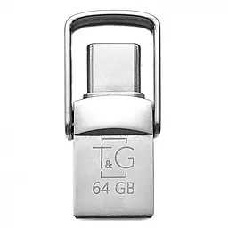 Флешка T&G 2&1 Type C 64GB Metal 104 Metal