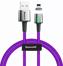 Кабель USB Baseus Zinc Magnetic 1.5A 2M Lightning Cable Purple (CALXC-B05)