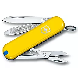 Мультитул Victorinox Classic SD Ukraine (0.6223.8G.2) Желто-синий - фото Мультитул Victorinox Classic SD Ukraine (0.6223.8G.2) Желто-синий