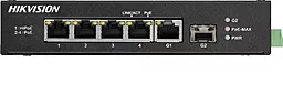 Коммутатор (свитч) Hikvision DS-3T0306HP-E/HS - фото Коммутатор (свитч) Hikvision DS-3T0306HP-E/HS