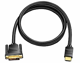 Видеокабель Vention HDMI - DVI-D(24+1) 1080p 60hz 1.5m black (ABFBG) - миниатюра 3