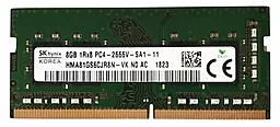 Оперативна пам'ять для ноутбука Hynix SODIMM 8GB DDR4 2666MHz Org (HMA81GS6СJR8N-VKN0)