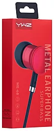 Навушники YWZ 1068/ME68 Red - мініатюра 2