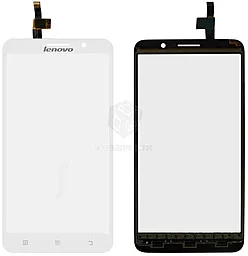 Сенсор (тачскрин) Lenovo A850+ (original) White