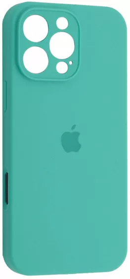 Чохол Silicone Case Full Camera для Apple iPhone 16 Pro Max Azure - фото 1