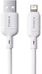 Кабель Baseus Silky Series USB-A - Lightning 12w 2.4a 2м cable White (P10377702213-01) - фото Кабель Baseus Silky Series USB-A - Lightning 12w 2.4a 2м cable White (P10377702213-01)