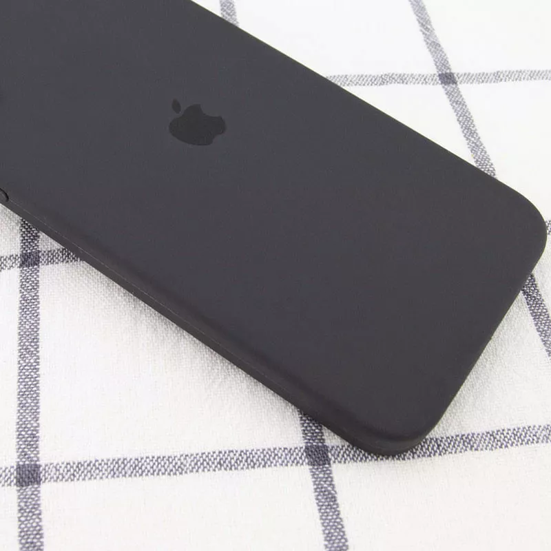 Чехол Silicone Case Full Camera Square для Apple iPhone 11 Pro Max Dark Gray - фото 3