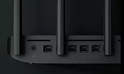 Маршрутизатор (Роутер) Xiaomi Redmi Router AX6000 Black - мініатюра 2
