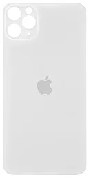 Задня кришка корпусу Apple iPhone 11 Pro Max (big hole) Silver