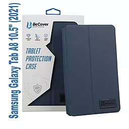 Чехол для планшета BeCover Premium для Samsung Galaxy Tab A8 10.5" (2021) SM-X200/SM-X205 Deep Blue (707976) - фото Чехол для планшета BeCover Premium для Samsung Galaxy Tab A8 10.5" (2021) SM-X200/SM-X205 Deep Blue (707976)