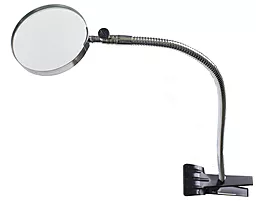 Лупа на прищепці Magnifier 15122 75мм/3х, пружинна прищіпка