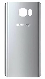 Задняя крышка корпуса Samsung Galaxy Note 5 N920 Original Silver Titan - фото Задняя крышка корпуса Samsung Galaxy Note 5 N920 Original Silver Titan
