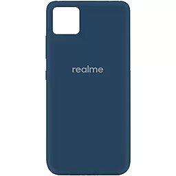 Чехол Epik Silicone Cover My Color Full Protective (A) Realme C11  Navy blue