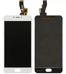 Дисплей Meizu M3, M3 mini (M688) с тачскрином, White - фото Дисплей Meizu M3, M3 mini (M688) с тачскрином, White