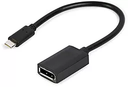 Видео переходник (адаптер) USB Type-C - DisplayPort v1.2 4k 60hz black (A-CM-DPF-02) Cablexpert - фото Видео переходник (адаптер) USB Type-C - DisplayPort v1.2 4k 60hz black (A-CM-DPF-02) Cablexpert
