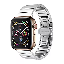 Змінний ремінець для розумного годинника W25 Steel Band для Apple Watch 38/40/41mm Silver (WH5237-TS)