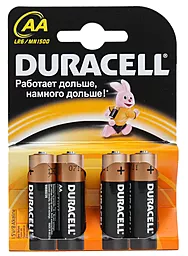 Батарейки Duracell AA (LR6) MN1500 (81545403) 4шт