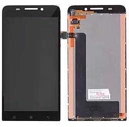 Дисплей Lenovo A828T с тачскрином, Black - фото Дисплей Lenovo A828T с тачскрином, Black