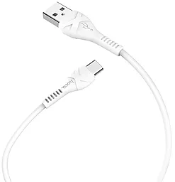 Кабель Hoco X37 Cool Power USB-A - Type-C 15w 3a 1м cable White - миниатюра 5 Кабель Hoco X37 Cool Power USB-A - Type-C 15w 3a 1м cable White - миниатюра 5