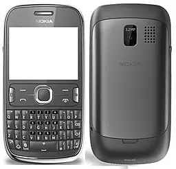 Корпус для Nokia 302 Asha Grey