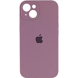 Чехол Silicone Case Full Camera для Apple iPhone 15 Plus lilac pride