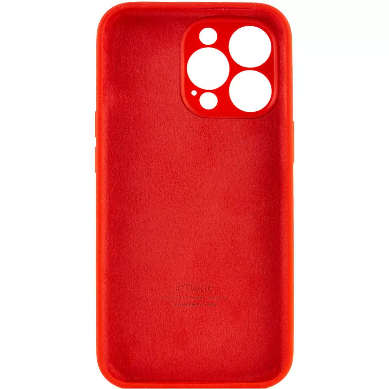 Чохол Silicone Case Full Camera для Apple iPhone 14 Pro Max  Red - фото 2