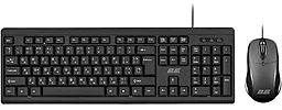 Комплект (клавиатура+мышка) 2E MK401 USB Black (2E-MK401UB_UA) - фото Комплект (клавиатура+мышка) 2E MK401 USB Black (2E-MK401UB_UA)