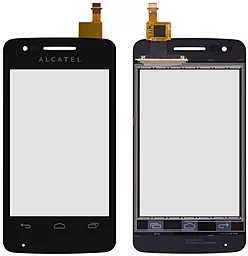 Сенсор (тачскрин) Alcatel One Touch 4030 S'Pop, 4030D Black - фото Сенсор (тачскрин) Alcatel One Touch 4030 S'Pop, 4030D Black