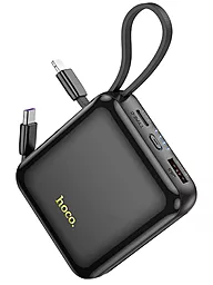 Повербанк Hoco Q23 Blade 10000 mAh 22.5W Black - фото Повербанк Hoco Q23 Blade 10000 mAh 22.5W Black