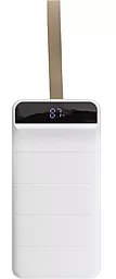 Повербанк PowerPlant PB930166 36000mAh PD20W White - фото Повербанк PowerPlant PB930166 36000mAh PD20W White