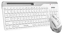 Комплект (клавиатура+мышка) A4Tech FB2535C Icy White - миниатюра 2