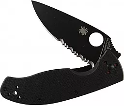 Ніж Spyderco Tenacious Black Blade (C122GBBKPS) - мініатюра 3