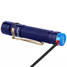 Ліхтарик акумуляторний Olight Warrior Mini 2 (1x18650) Regal Blue - мініатюра 7 Ліхтарик акумуляторний Olight Warrior Mini 2 (1x18650) Regal Blue - мініатюра 7