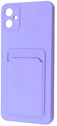 Чехол Wave Colorful Pocket для Samsung Galaxy A05 A055 Light Purple