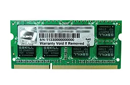 Оперативная память для ноутбука G.Skill SoDIMM DDR3 2GB 1066 MHz (F3-8500CL7S-2GBSQ)