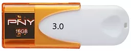 Флешка PNY 16 GB Attache 4 USB 3.0 (FD16GATT430-EF) Orange - фото Флешка PNY 16 GB Attache 4 USB 3.0 (FD16GATT430-EF) Orange