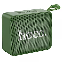 Колонки акустические Hoco BS51 Gold brick sports Army Green - фото Колонки акустические Hoco BS51 Gold brick sports Army Green
