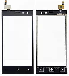 Сенсор (тачскрин) Highscreen Zera S (rev.S) Black - фото Сенсор (тачскрин) Highscreen Zera S (rev.S) Black