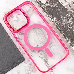 Чехол Epik Iris with MagSafe для Apple iPhone 14 Pro Raspberry - миниатюра 5 Чехол Epik Iris with MagSafe для Apple iPhone 14 Pro Raspberry - миниатюра 5